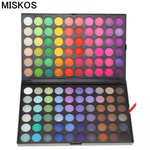 מתנות לחג בישום איפור וטיפוח Miskos Makeup Palette Pro 120 Full Color Eyeshadow Palette Make up Palletes Eye Shadow Cosmetics Maquiagem Profissional Completa