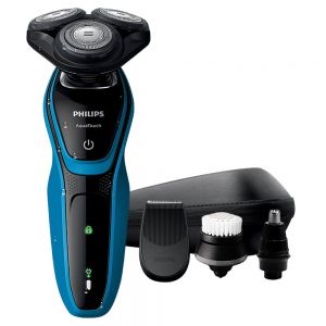 Philips AquaTouch Electric Shaver  for Men S5050 30 min/9 Portable Shaves Rechargeable 5-way Cutter Head Multi-function Razor