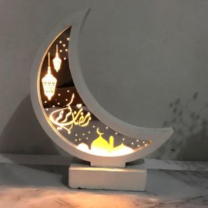 קישוטים ותאורה לרמאדאן - מנורת ירח על סוללות